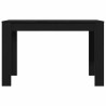 Table à dîner chêne noir 120x60x76 cm bois d'ingénierie 
