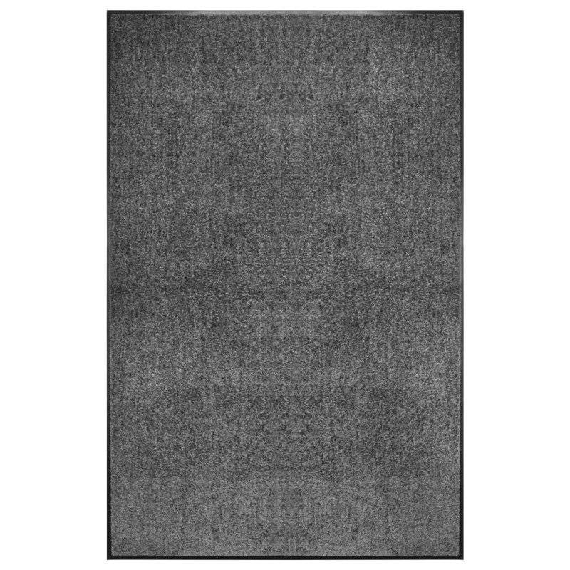 Paillasson lavable Anthracite 120x180 cm 