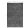 Paillasson lavable Anthracite 120x180 cm 