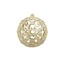 Ensemble de boules de Noël 100 pcs 3/4/6 cm Doré 