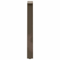 Pieds de table à manger en forme de A, 2 pièces, 60 x (72-73) cm, acier 