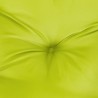 Coussin de banc de jardin vert brillant 180x50x7cm tissu oxford 