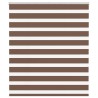 Store zèbre marron 135x100cm largeur du tissu 130,9cm polyester 