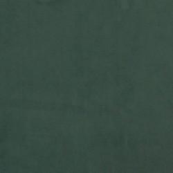 Tête de lit avec oreilles Vert foncé 203x16x78/88 cm Velours 