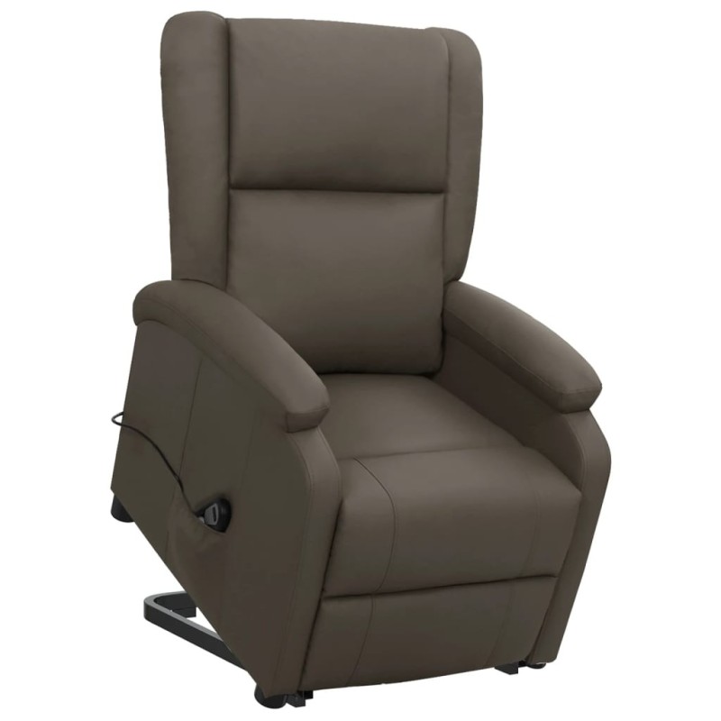Fauteuil Gris Similicuir 