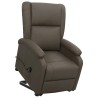 Fauteuil Gris Similicuir 