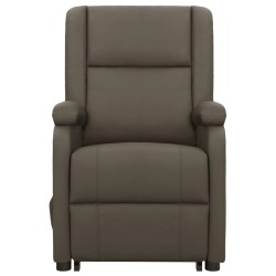 Fauteuil Gris Similicuir 