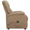 Fauteuil Cappuccino Similicuir 