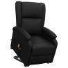 Fauteuil Noir Similicuir 