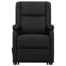 Fauteuil Noir Similicuir 