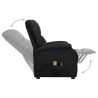 Fauteuil Noir Similicuir 