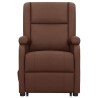Fauteuil Marron Similicuir 