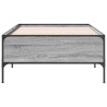 Cadre de lit sans matelas sonoma gris 75x190 cm 