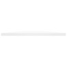 Panneaux de bibliothèque 4 pcs blanc bois d’ingénierie 