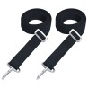 Sangles de toit bimini 2 pcs Tissu et acier inoxydable 