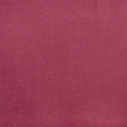 Canapé à 3 places et repose-pieds Rouge bordeaux 180 cm Velours 