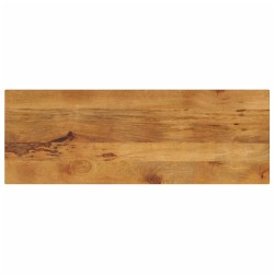 Dessus de table 140x60x2,5cm rectangulaire bois massif manguier 