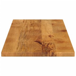 Dessus de table 140x60x2,5cm rectangulaire bois massif manguier 