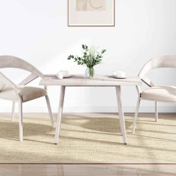Dessus de table blanc 110x60x2,5 cm bois de pin massif 