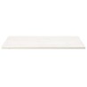 Dessus de table blanc 110x60x2,5 cm bois de pin massif 