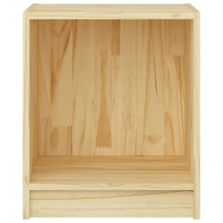 Table de chevet 35,5x33,5x41,5 cm bois de pin massif 