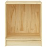 Table de chevet 35,5x33,5x41,5 cm bois de pin massif 