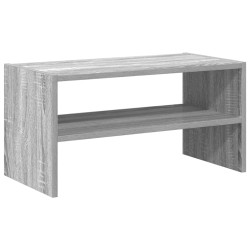 Étagère à chaussures empilable sonoma gris 60x30x30,5 cm 