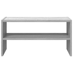 Étagère à chaussures empilable sonoma gris 60x30x30,5 cm 