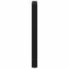 Pieds de table de bar Noir 2 pièces 60 x (90-91) cm Acier 