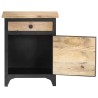 Table de chevet 40x30x50 cm Bois de manguier massif 