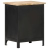 Table de chevet 40x30x50 cm Bois de manguier massif 