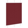 Store plissé rouge bordeaux 110x100 cm largeur du tissu 109,4cm 