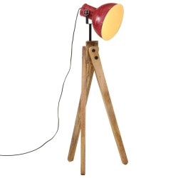 Lampadaire 25 W rouge délavé 45x45x120 cm E27 