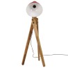 Lampadaire 25 W rouge délavé 45x45x120 cm E27 