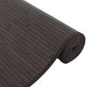 Tapis rectangulaire marron foncé 80x200 cm bambou 