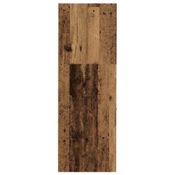 Armoire d'apothicaire vieux bois 30x41x118 cm bois d'ingénierie 