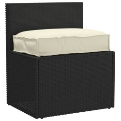 Coussin de palette pour siège crème 60x40x8 cm tissu Oxford 