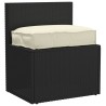 Coussin de palette pour siège crème 60x40x8 cm tissu Oxford 