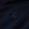 Sweatshirt pour enfants avec fermeture éclair bleu marine 140 