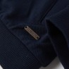 Sweatshirt pour enfants avec fermeture éclair bleu marine 140 