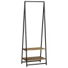 Range-Vêtements 60x45x180 cm Bois d'Acacia 