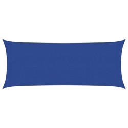Voile d'ombrage 160 g/m² Bleu 2x4,5 m PEHD 