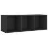 Meubles TV 2 pcs Gris 107x35x37 cm Bois d'ingénierie 