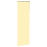 Store enrouleur occultant jaune largeur du tissu 75,7 cm 