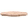 Dessus de table Ø60x4 cm rond bois massif de hêtre 