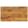 Dessus de table 120x50x3,8cm rectangulaire bois massif manguier 