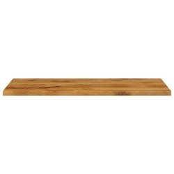 Dessus de table 120x50x3,8cm rectangulaire bois massif manguier 