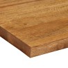 Dessus de table 120x50x3,8cm rectangulaire bois massif manguier 