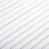 Porte d'armoire à persiennes blanc 99,3x59,4 cm pin massif 