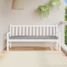 Coussin de banc de jardin gris 180x50x7 cm tissu oxford 